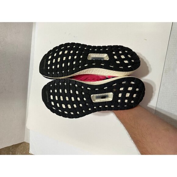 Adidas UltraBoost 19 Women's Running Shoes Shock Pink Size 10.5 - Picture 6 of 10